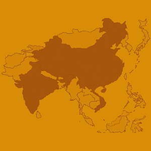 map of Asia